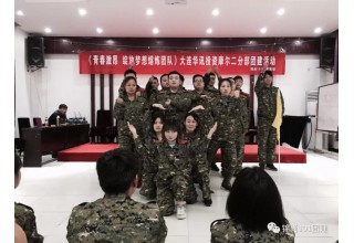 大连华讯拓展培训活动