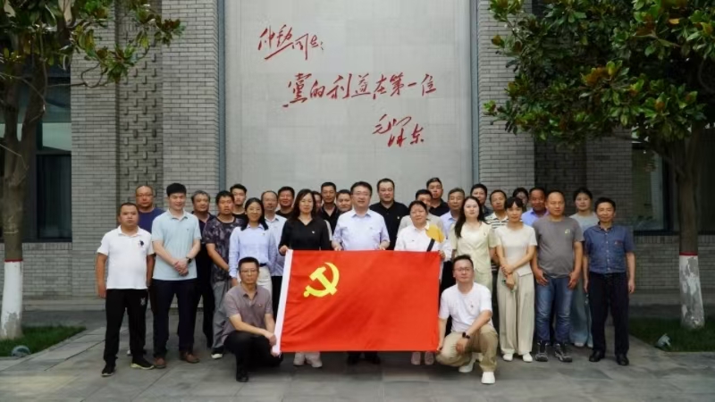 西安某技术科技型国企公司党建活动